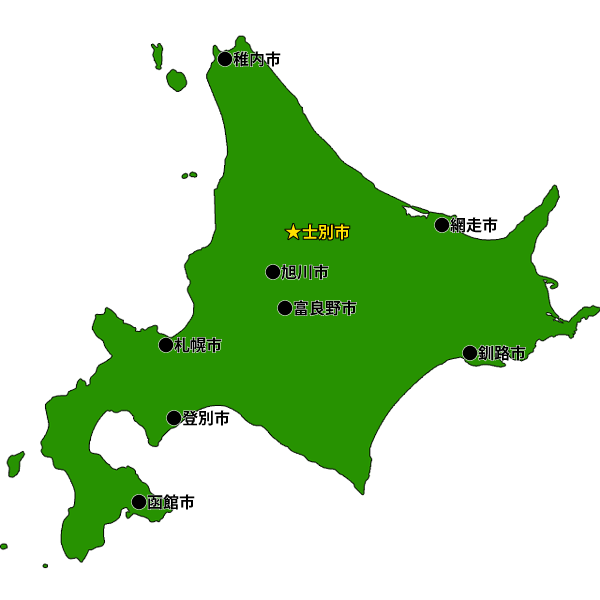 北海道地図